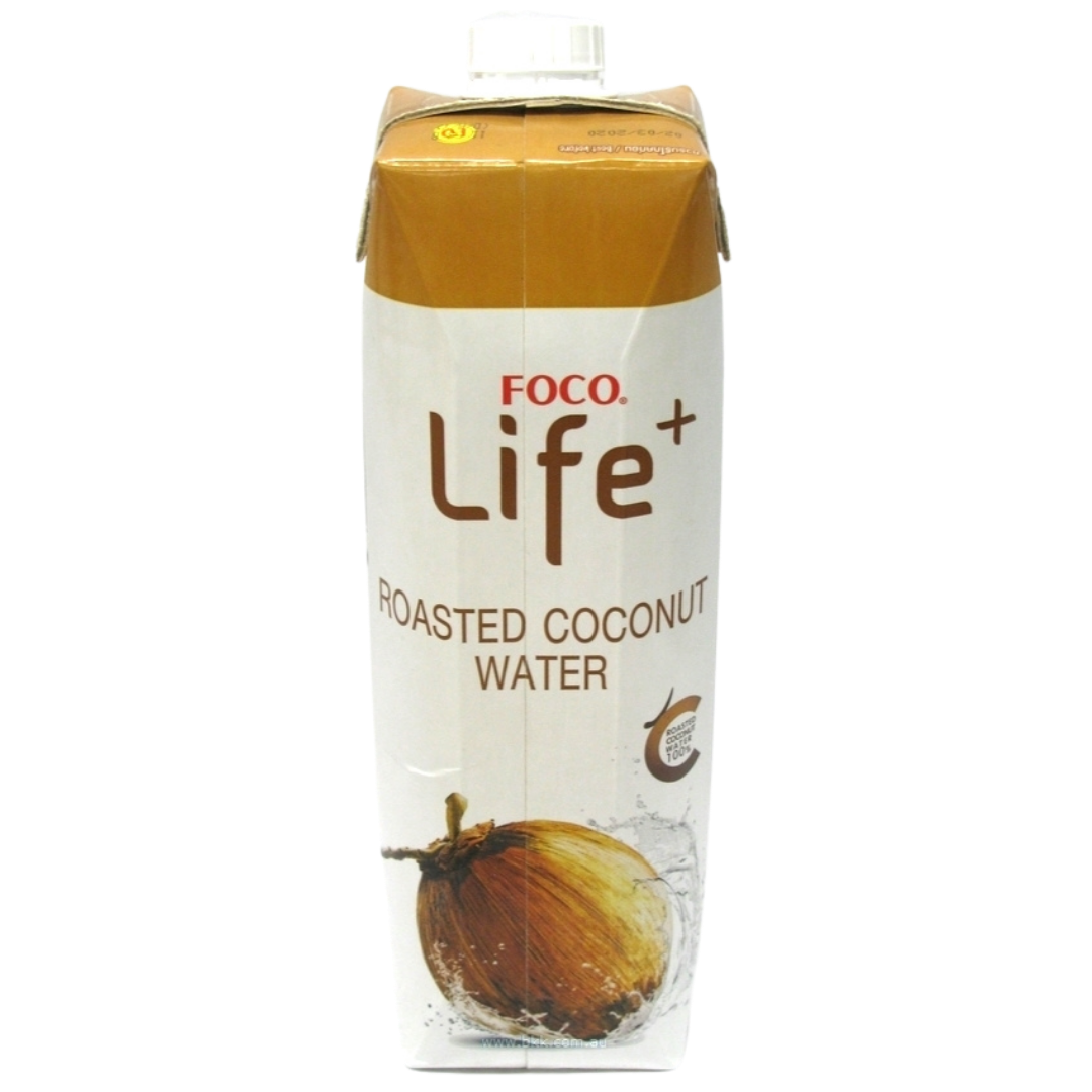image presents foco roasted coconut water