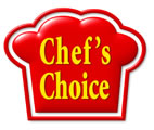 Image presents Chef's Choice brand logo
