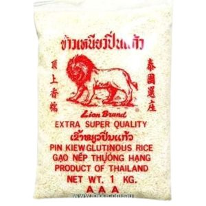 Image presents Lion Glutinous Rice 20x1kg