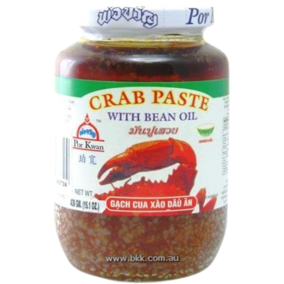 Image presents Pkwan Crab Paste_soybean Oil 24x430g