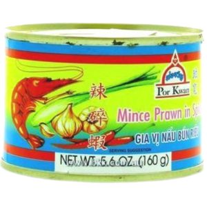 Image presents Pokwan Mince Prawn In Spice 48x160g.