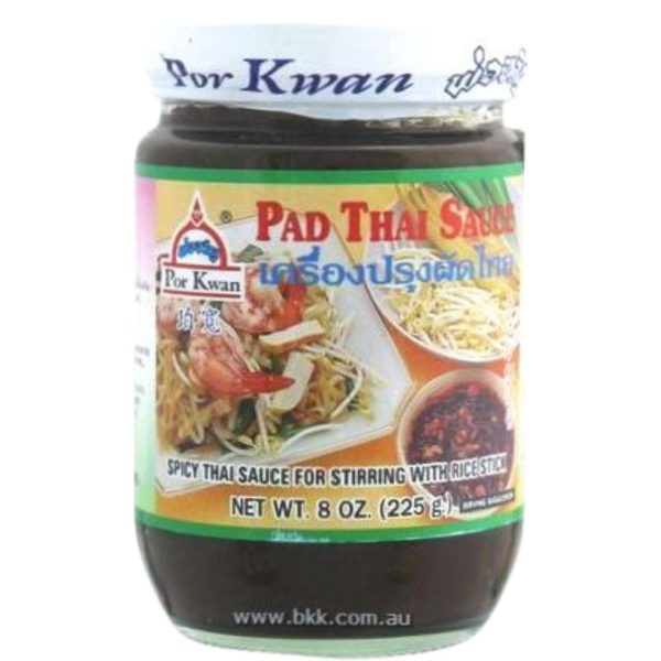 Image presents Porkwan Pad Thai Sauce 24x225g.