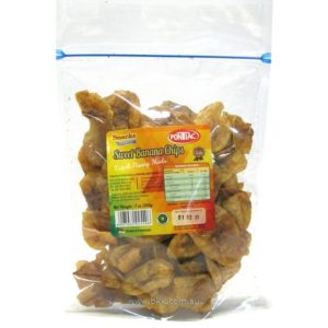 Image presents Ptc Sweet Banana Chips 15x200g