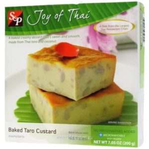 Image presents S&P Baked Taro Custard 12x200g.