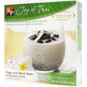 Image presents S&p Sago Black Beancoconut 12x170g