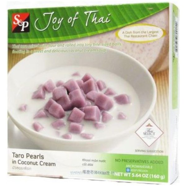 Image presents S&p Taro Pearlcoconut Cream 12x160g