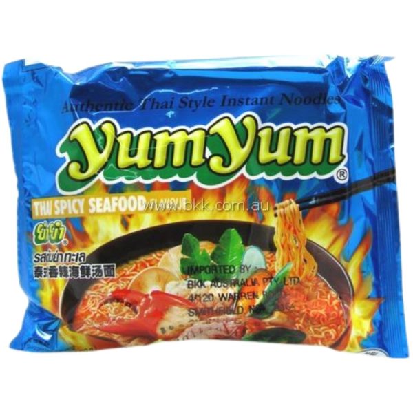 Image presents Yum Yum Spicy Seafood Ndl 3x30x70g