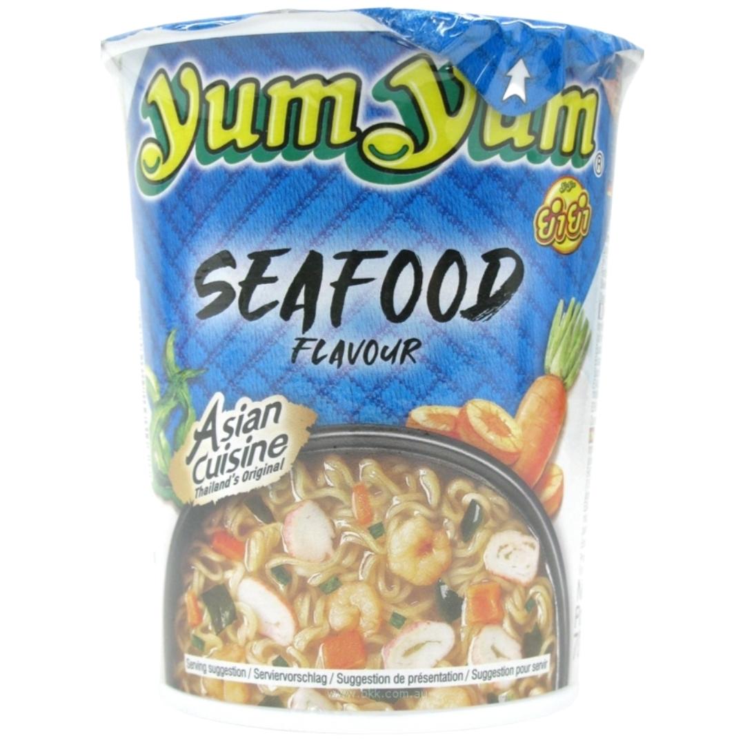 Image presents Yumyum Noodle Cup Sea Food 12x70g.