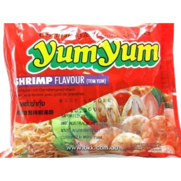 Image presents Yumyum Shrimp Noodle(Red)3x30x60g