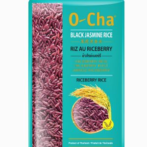 image presents ocha black jasmine rice