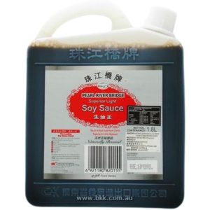 Image presents 12 X 1.8ltr.prb Light Soy Sauce