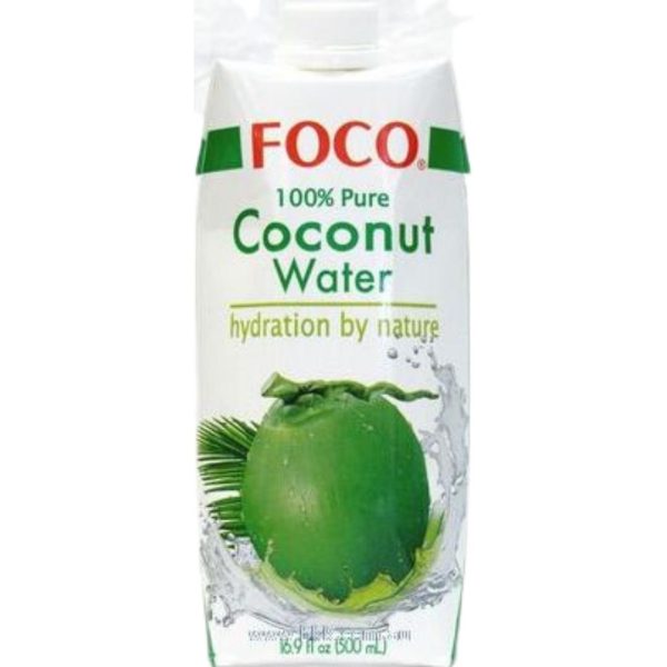Image presents 442.120 Foco Uht Coconut Water 12x500ml _