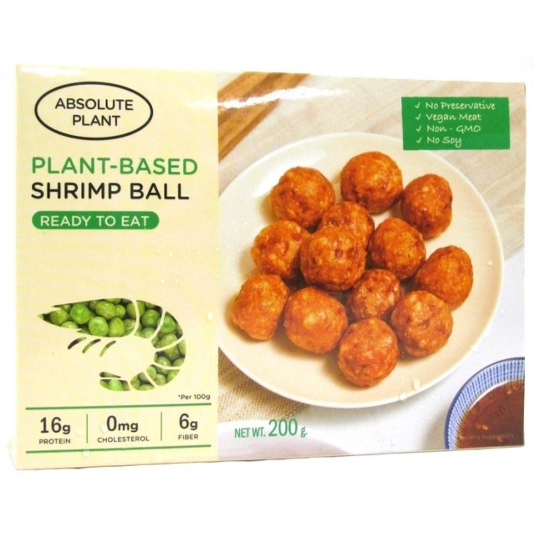 Image presents Absolute Plant Based Shrimp Ball 24x200g
