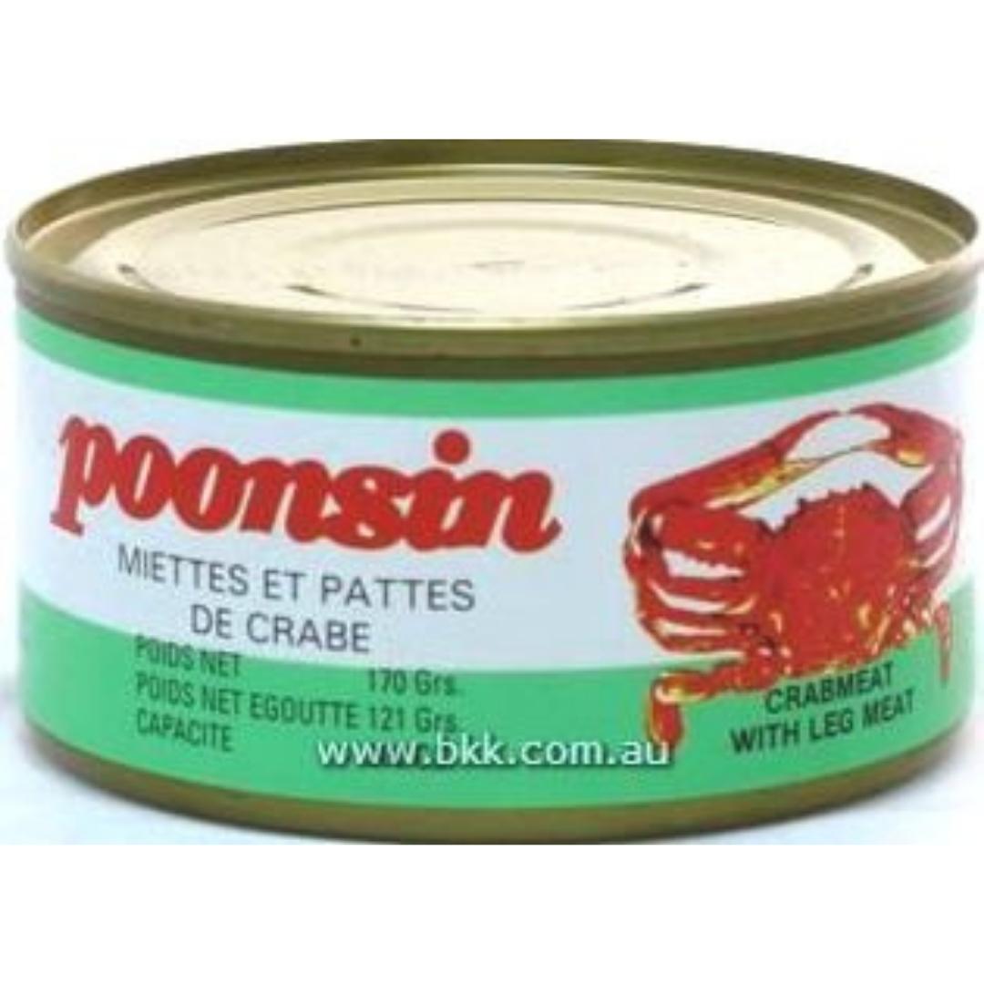Image presents Canned Crabmeat Choice 24x170g(P.s)