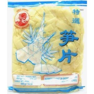 Image presents Cock Bamboo Shoot Slice 36x454g. Pkt