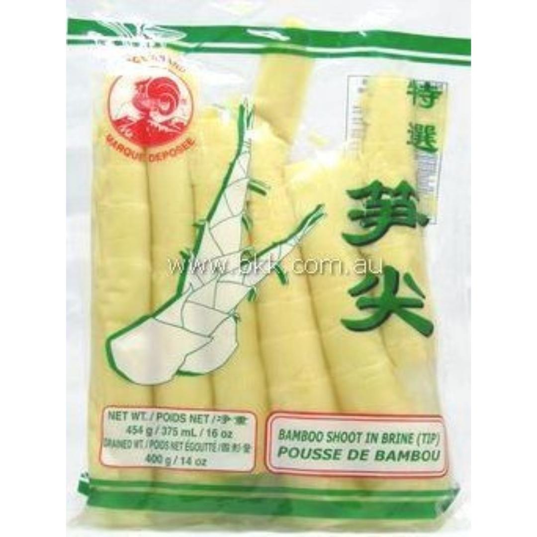 Image presents Cock Bamboo Shoot Tip 36x454g. Pkt