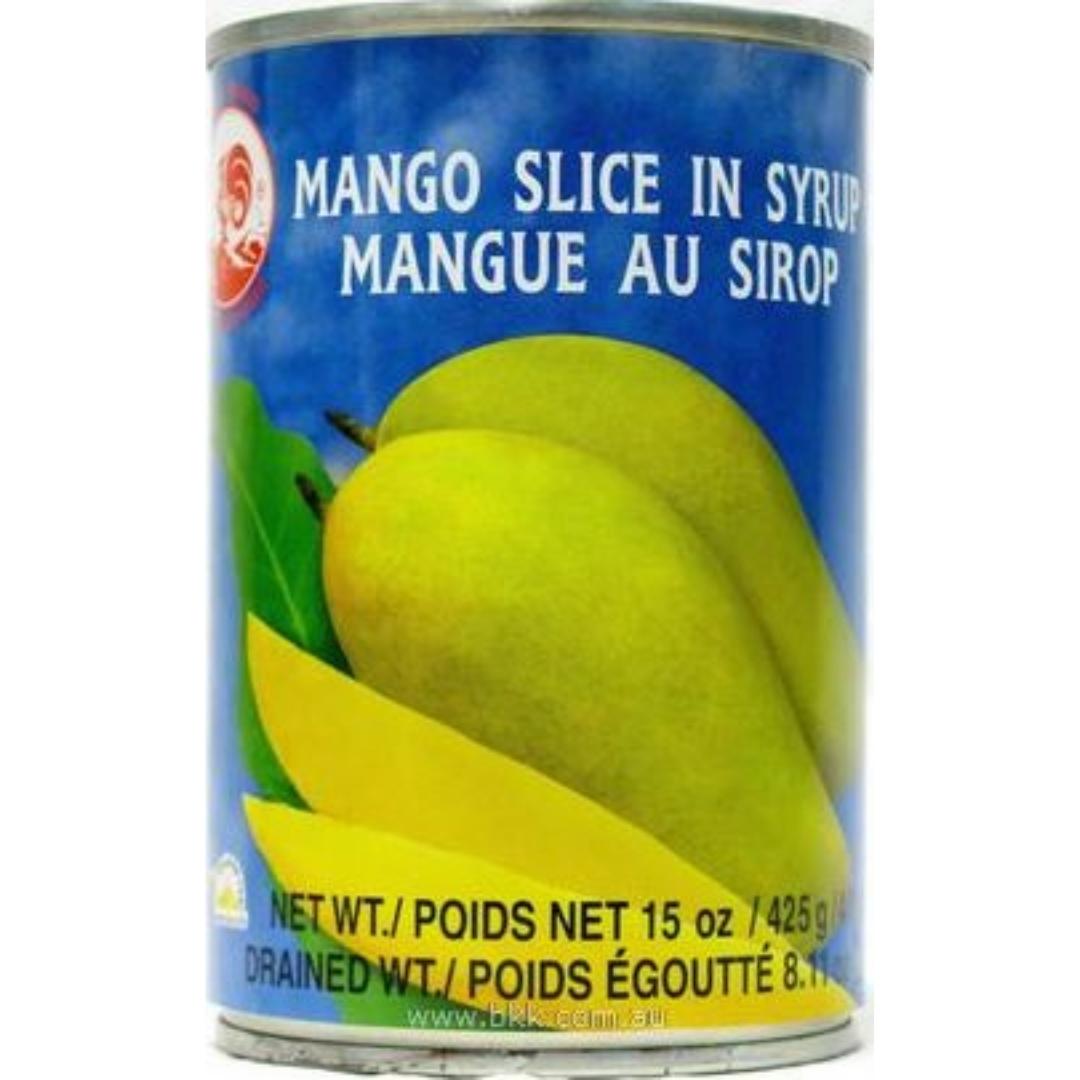Image presents Cock Mango Slice In Syrup 12x425g