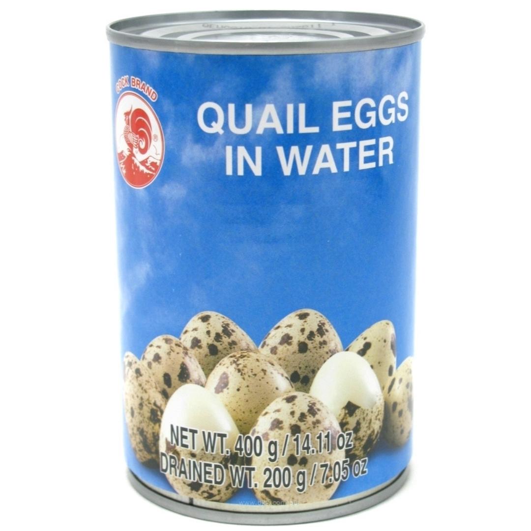 Image presents Cock Quail Egg 12x400g