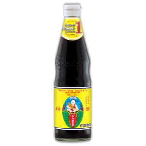 Image presents Dek Som Boon (Healthy Boy) Thin Soy Sauce 12x700m (A) Yel