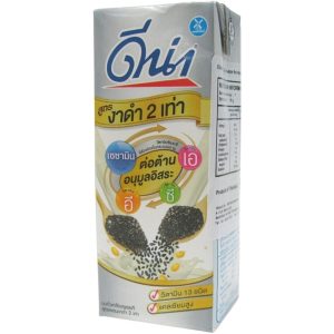 Image presents Dna Blacksesame Soy Bean Drink 48x180ml