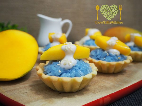 Recipe:Mango Sticky Rice Tart with Coconut Sauce ทาร์ตข้าวเหนียวมะม่วง ...