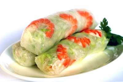 Image presents Feature Image Rice Paper Rolls