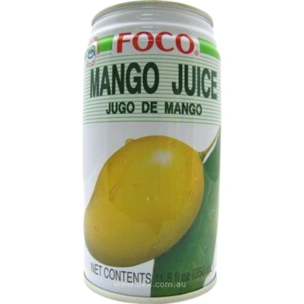 Image presents Foco Mango Drink 24x350ml