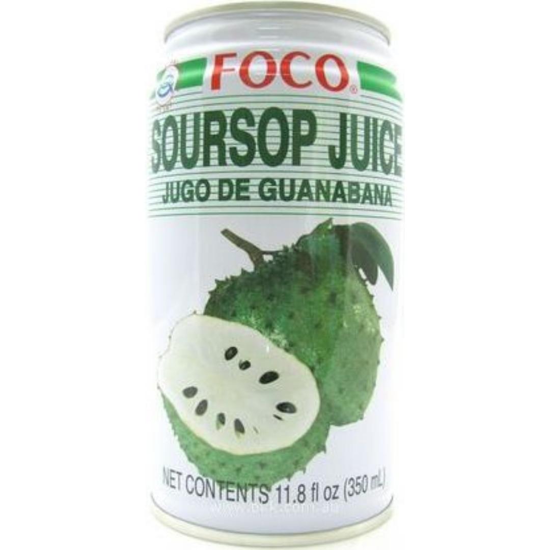 Image presents Foco Soursop Juice 24x350ml