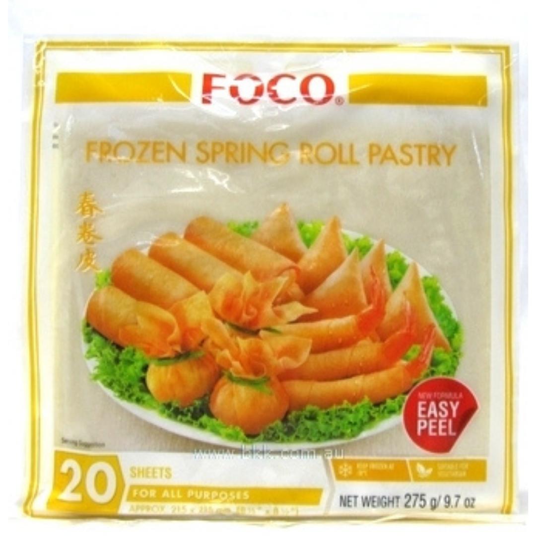 Image presents Foco Spring Roll Pastry 8.5 40pktx20pcs