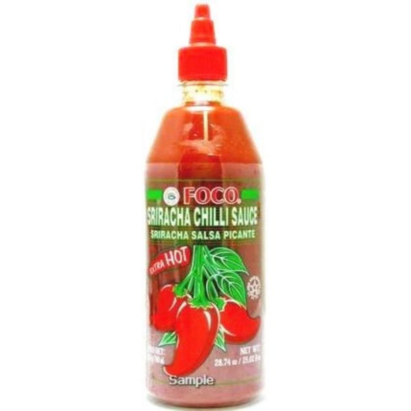 Image presents Foco Sriracha Chilli Sauce 12x815g.