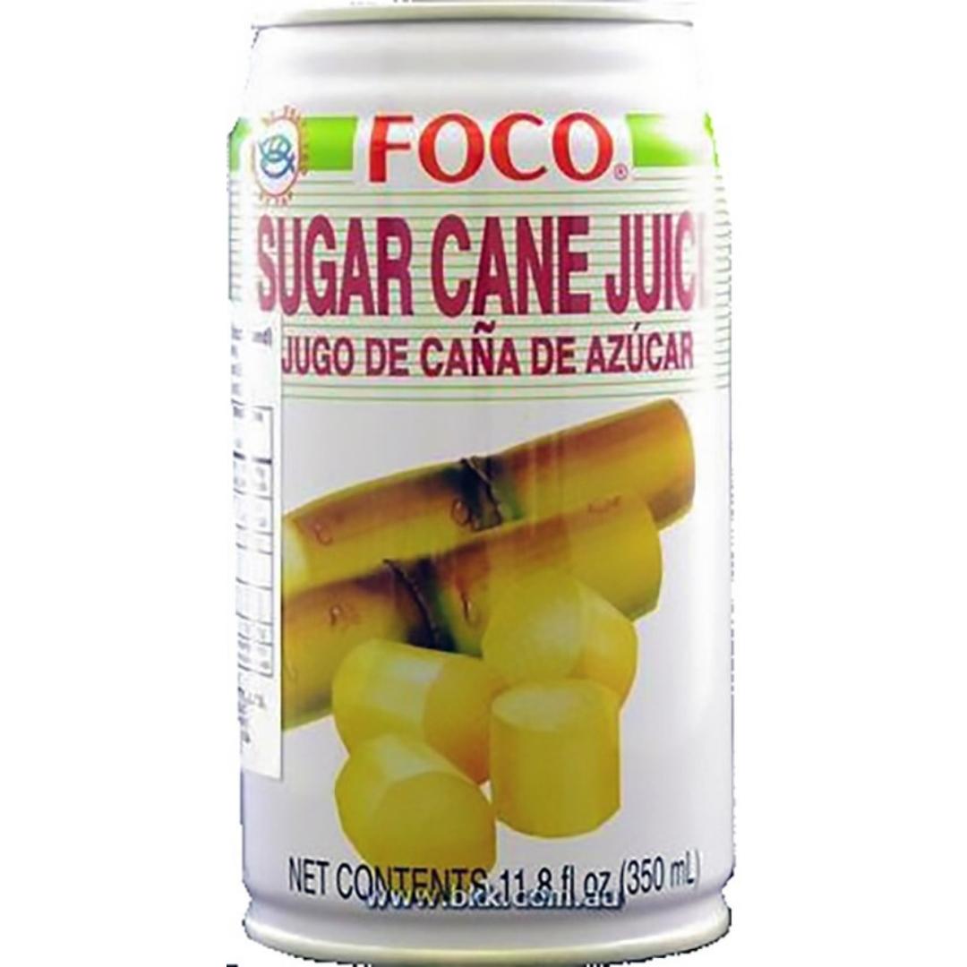 Image presents Foco Sugar Cane Juice 24x350ml