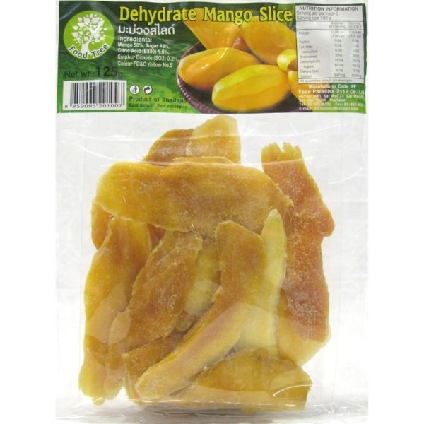 Image presents Food Tree Dehydrate Mango Slice 32x125g