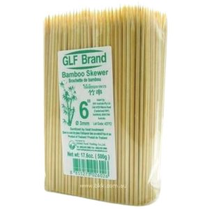 Image presents Glf Bamboo Skewer 6 20x500g