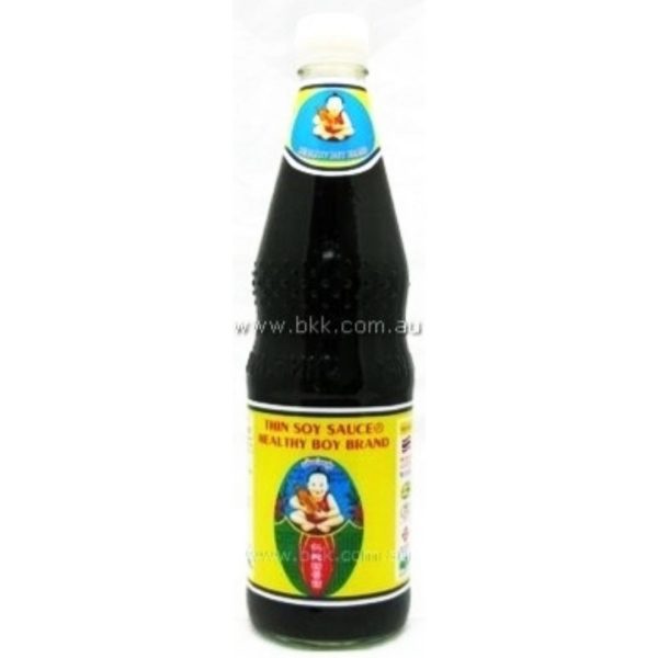 Image presents Hlthy Boy Thin Soy Sauce 12x700m (A) Yel