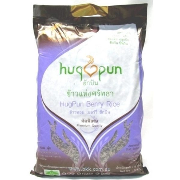 Image presents Hugpun Berry Rice 4x5kg.