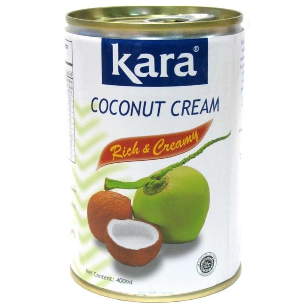 Image presents Kara Coconut Cream 24x400ml.