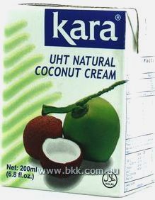 Image presents Kara Coconut Cream 25X200ml (SKU 419.25)