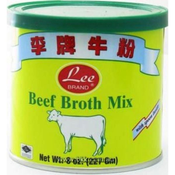 Image presents Lee Beef Broth Mix 24x227g.
