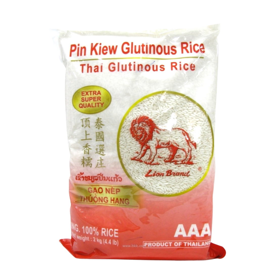 image presents lion glutinous rice 10x2kg