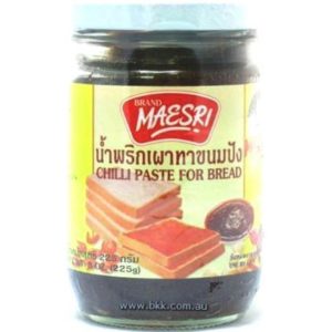 Image presents maesri Chilli Paste/bread 24x225g