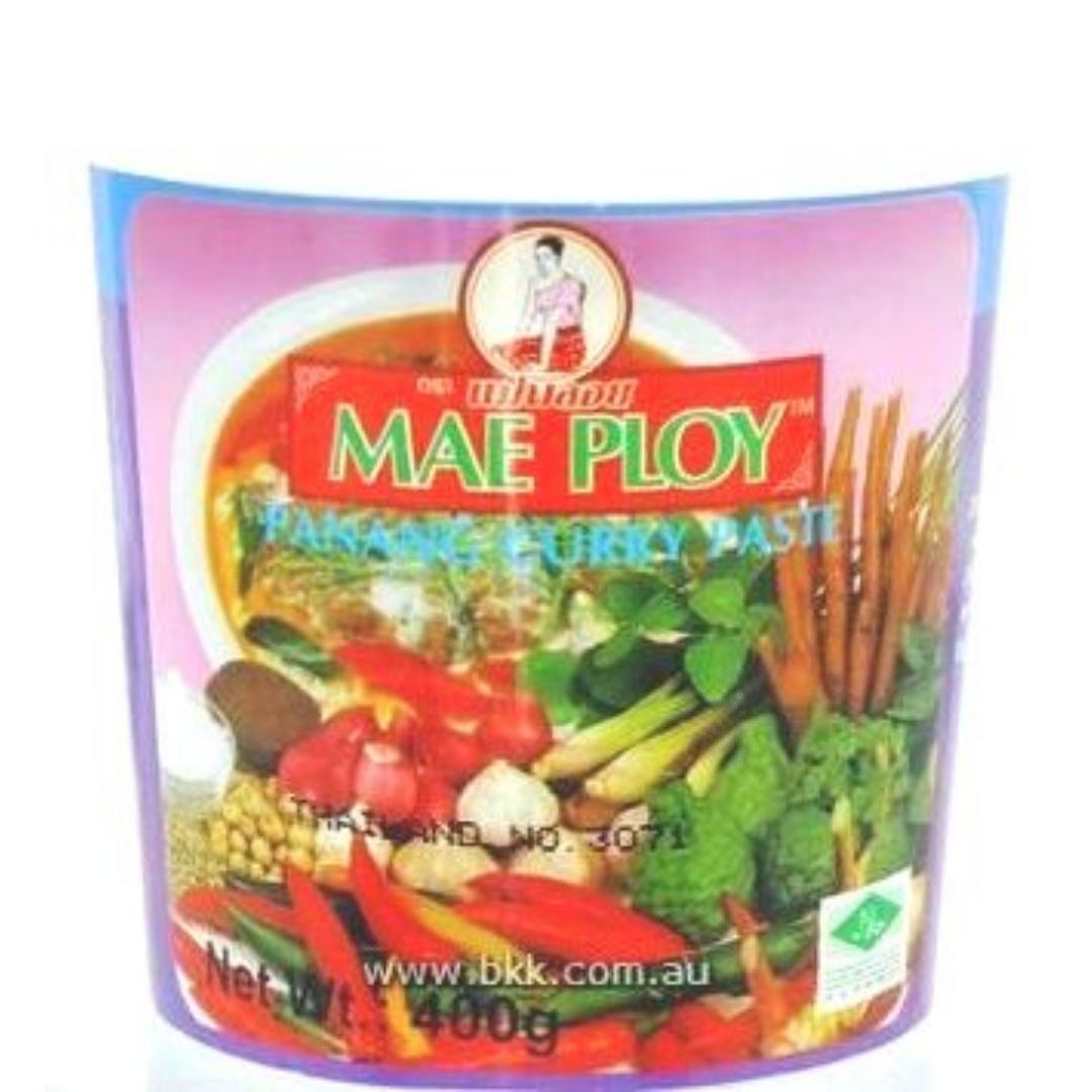 Image presents Mae Ploy Panang Curry Paste 12x400g