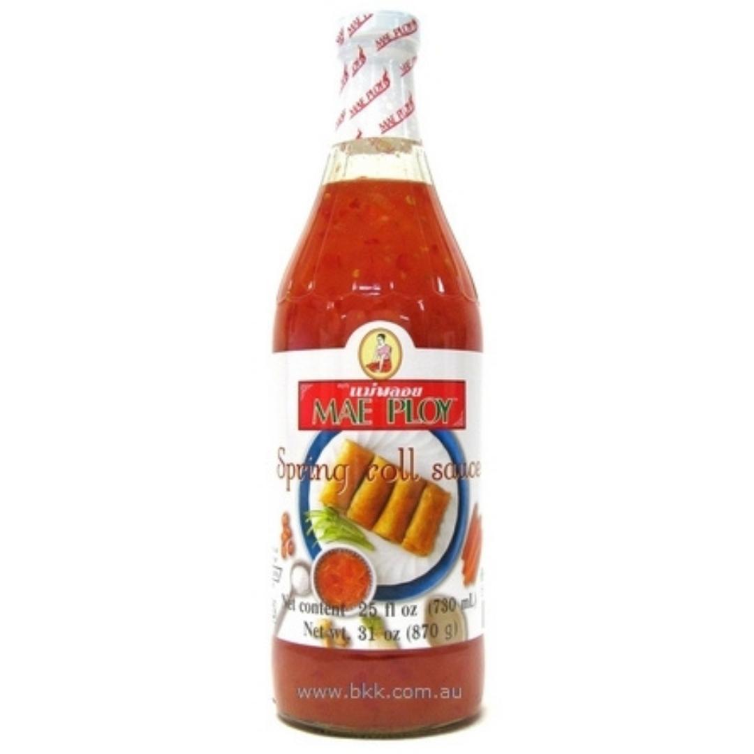 Image presents Mae Ploy Spring Roll Sauce 12x730ml