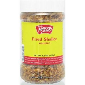 Image presents Mae Sri Fried Shallot 12x120g (S)