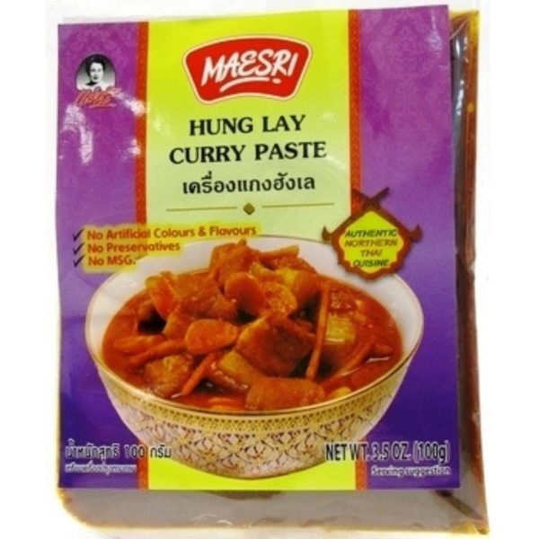 Image presents Mae Sri Hung Lay Curry Paste 24x100g