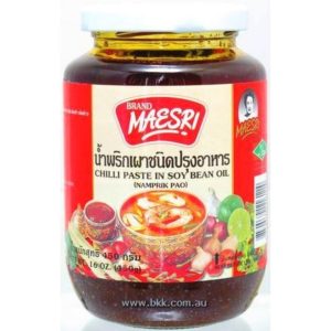 (Image presents Mae Sri Namprik Pao 24x450g