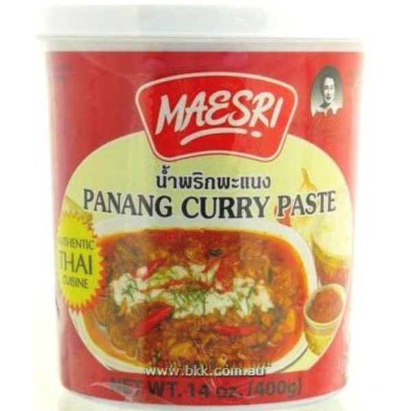 Image presents Mae Sri Panang Curry Paste 12x400g (Tub)