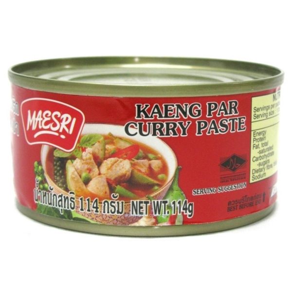 Image presents Mae Sri Red Curry Paste 12x400g (Tub)
