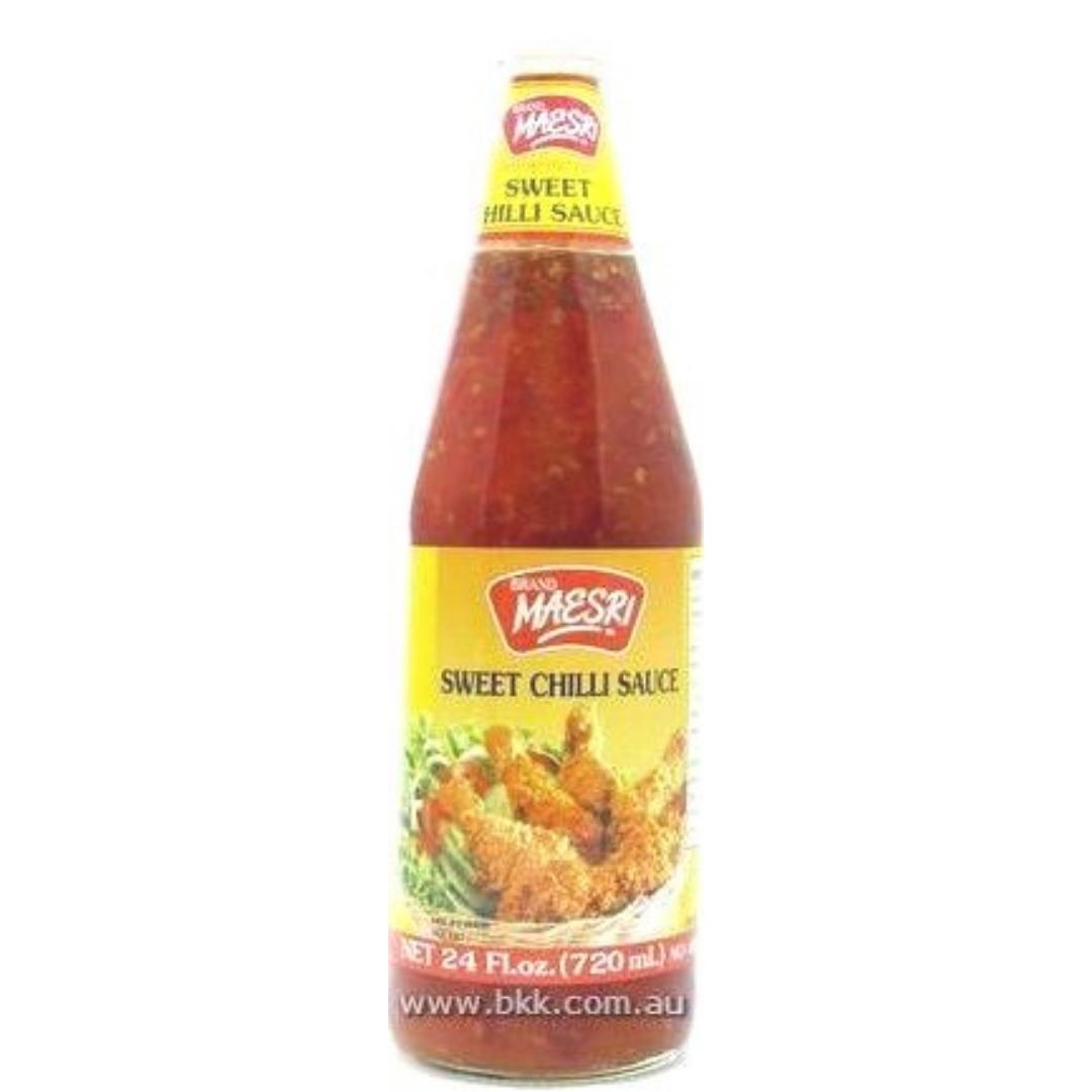 Image presents Mae Sri Sweet Chilli Sauce 12x720ml.