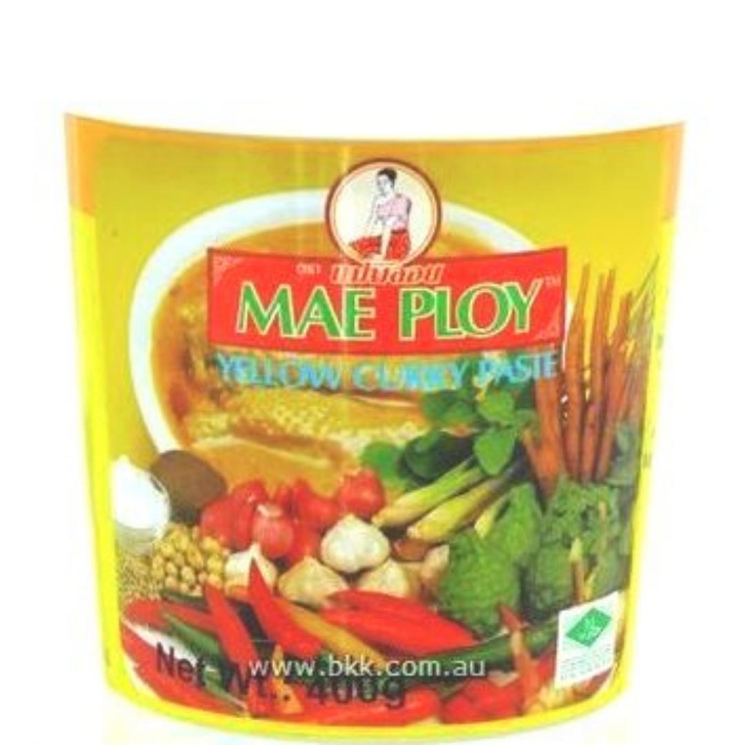 Image presents Maeploy Yellow (Karee) Curry 12x400g