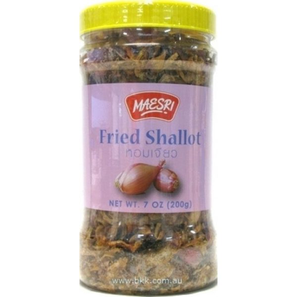 Image presents Maesri Fried Shallot 12x200g